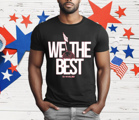 We The Best Red Golf Ball Shirt