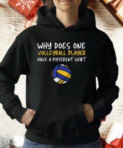 Why Does One Volleyball Player Have A Different T-Shirt