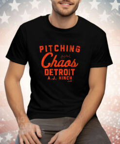 AJ Hinch Pitching Chaos Tee Shirt