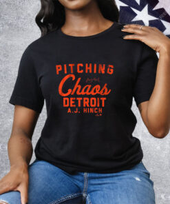 AJ Hinch Pitching Chaos Tee Shirt