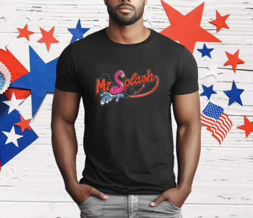 Baltimore Baseball Mr Splash Text T-Shirt