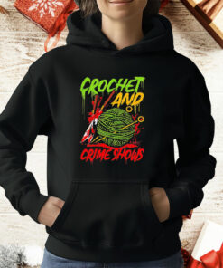 Crochet and crime shows T-Shirt