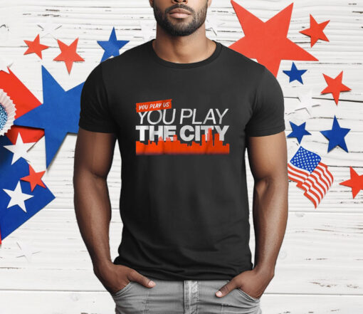 Detroit Baseball You Play Us You Play The City T-Shirt