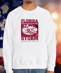 Florida Stronger Than The Storm Hurricane Milton 2024 T-Shirt