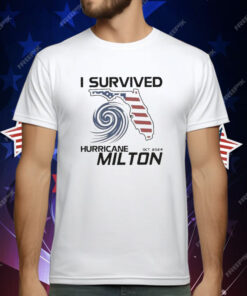 Florida USA I Survived Hurricane Milton Oct 2024 T-Shirt