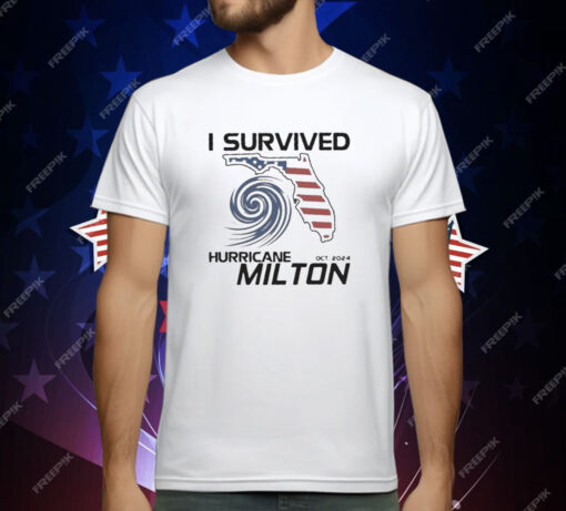 Florida USA I Survived Hurricane Milton Oct 2024 T-Shirt