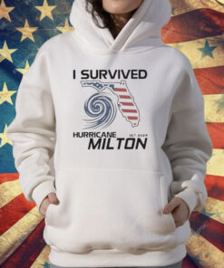 Florida USA I Survived Hurricane Milton Oct 2024 T-Shirt