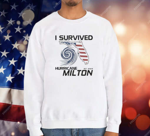 Florida USA I Survived Hurricane Milton Oct 2024 T-Shirt