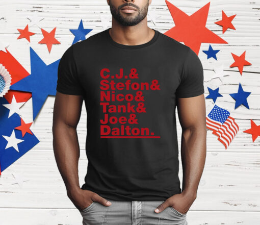 Houston Football C.J Stefon Nico Tank Joe Dalton T-Shirt