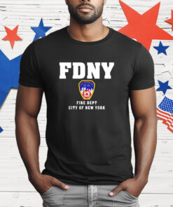 Pete Davidson wearing Fdny Fire Dept Tu Of New York T-Shirt