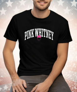 Pink Whitney Helmet Logo Tee Shirt