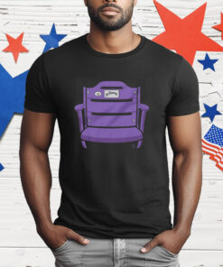 Purple Stadium Throne T-Shirt