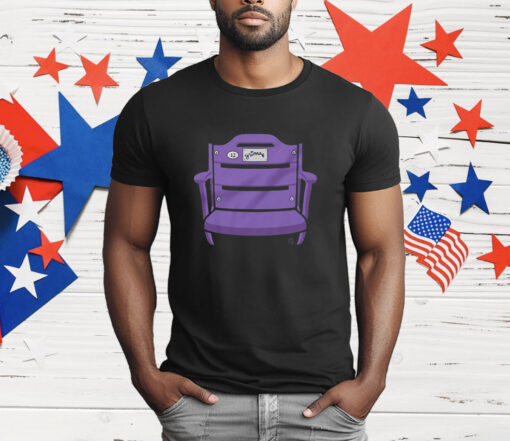 Purple Stadium Throne T-Shirt