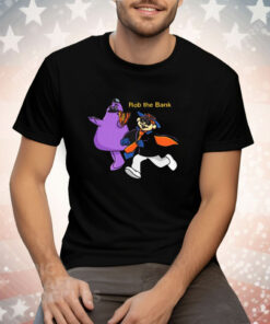 Rob the Bank New York Mets Grimace Monster Tee Shirt