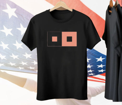 Sable Inverse Squares Tee Shirt