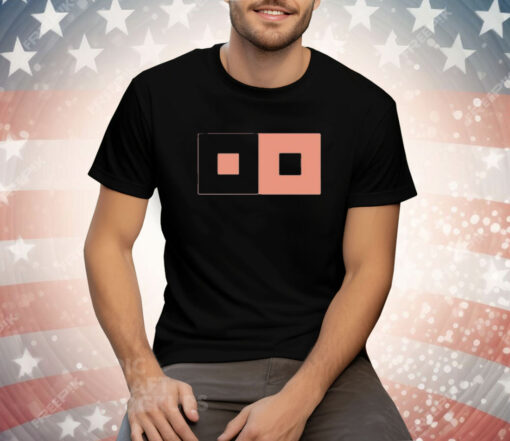 Sable Inverse Squares Tee Shirt