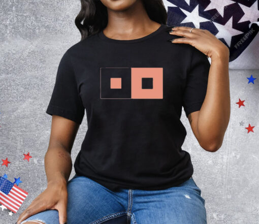 Sable Inverse Squares Tee Shirt