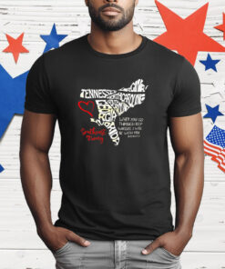 Southeast strong States map T-Shirt