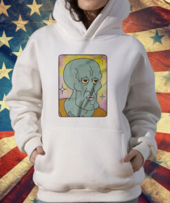 Squidward Tentacles Encyclopedia SpongeBobia face T-Shirt