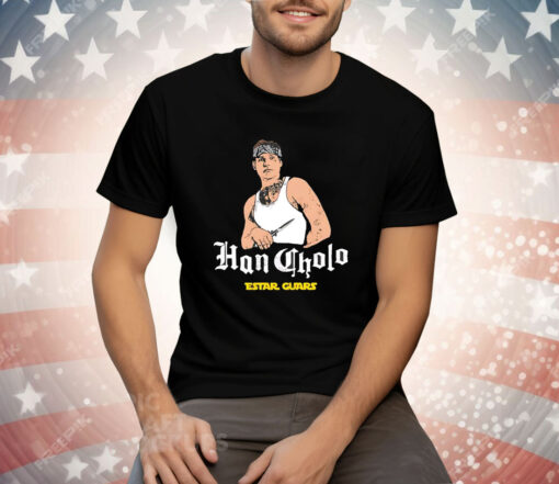 Star Wars Han Cholo Estar Guars Tee Shirt