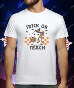 Trick Or Teach Teacher Halloween Shirt