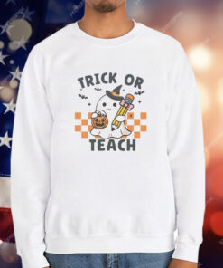 Trick Or Teach Teacher Halloween Shirt