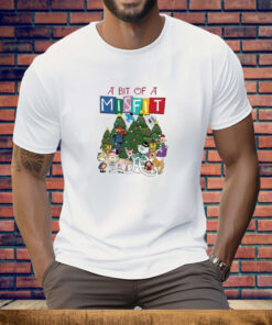 A Bit Of A Misfit Rudolph The Red Nosed Reindeer Tee Shirt