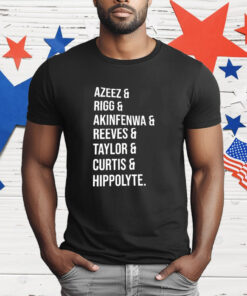 Azeez Rigg Akinfenwa Reeves Taylor Curtis Hippolyte Tee Shirt