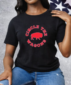 Buffalo Football Circle the Wagons Tee Shirt