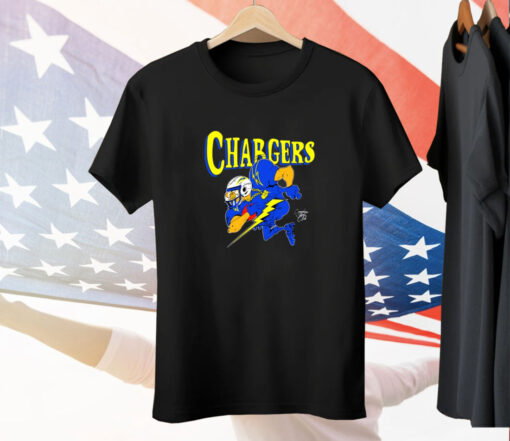 Chargers Crenshaw Skate Club Tee Shirt