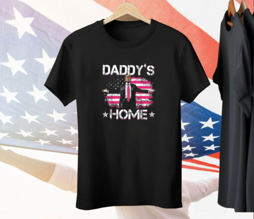 Congratulations Trump Daddys Home Tee Shirt