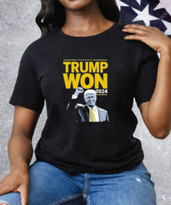 Congratulations Trump President Trump Won 2024 Tee Shirt