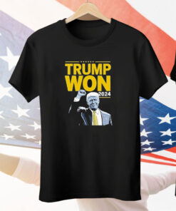 Congratulations Trump President Trump Won 2024 Tee Shirt