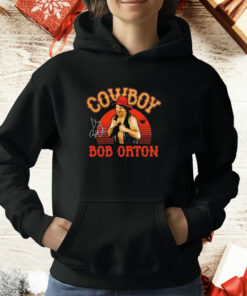 Cowboy Bob Orton Jr signature retro T-Shirt