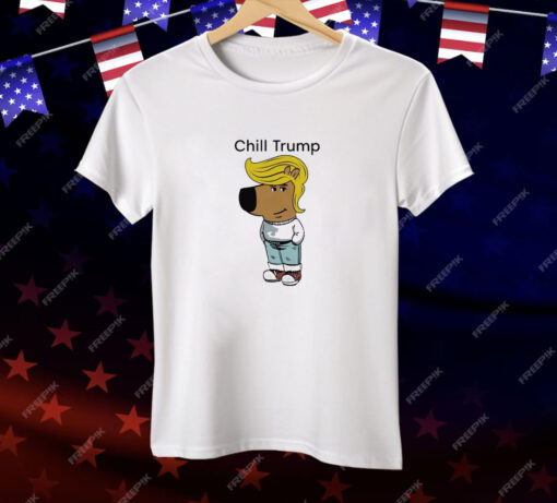 Donald Trump Chill Guy Meme Tee Shirt