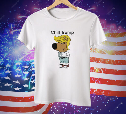 Donald Trump Chill Guy Meme Tee Shirt