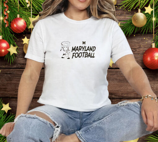 Fan Maryland Terrapins Football Tee Shirt