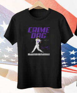 Fred McGriff Crime Dog Tampa Bay Tee Shirt