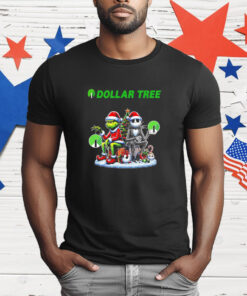 Grinch and Jack Skellington dollar tree Christmas T-Shirt