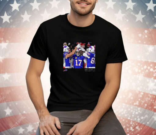 Josh Allen Buffalo Bills Nfl Flash Features Week 11 Tee Shirt