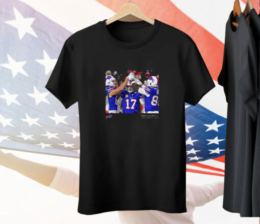 Josh Allen Buffalo Bills Nfl Flash Features Week 11 Tee Shirt