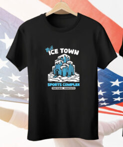 Parks and Recreation visit ice town sports complex in Partridge Minnesota Tee Shirt