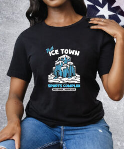 Parks and Recreation visit ice town sports complex in Partridge Minnesota Tee Shirt