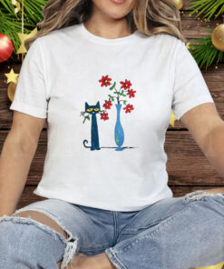 Pete The Cat Flower Tee Shirt