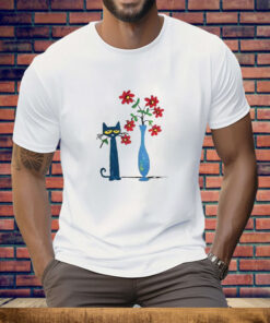 Pete The Cat Flower Tee Shirt