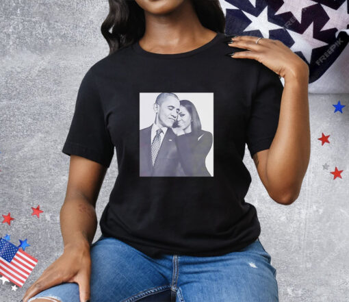 President Barack Obama and Michelle Obama Tee Shirt