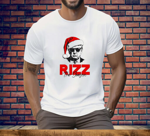 President Rizz The Season Christmas Tee Shirt