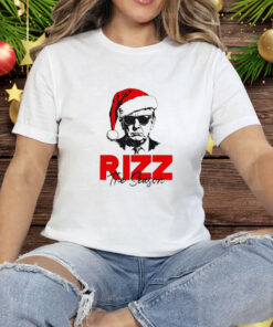 President Rizz The Season Christmas Tee Shirt