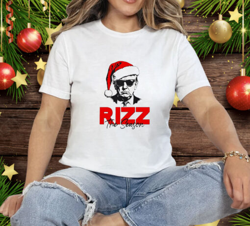 President Rizz The Season Christmas Tee Shirt