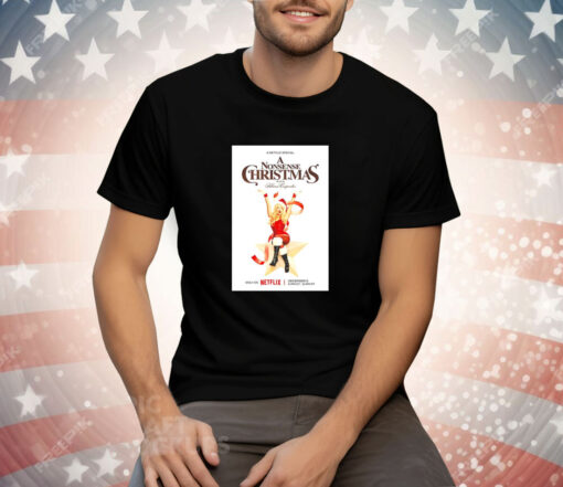 Sabrina Carpenter A Nonsense Christmas Movies Poster Tee Shirt